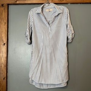 Thread & Supply Striped Shirtdress Size XS